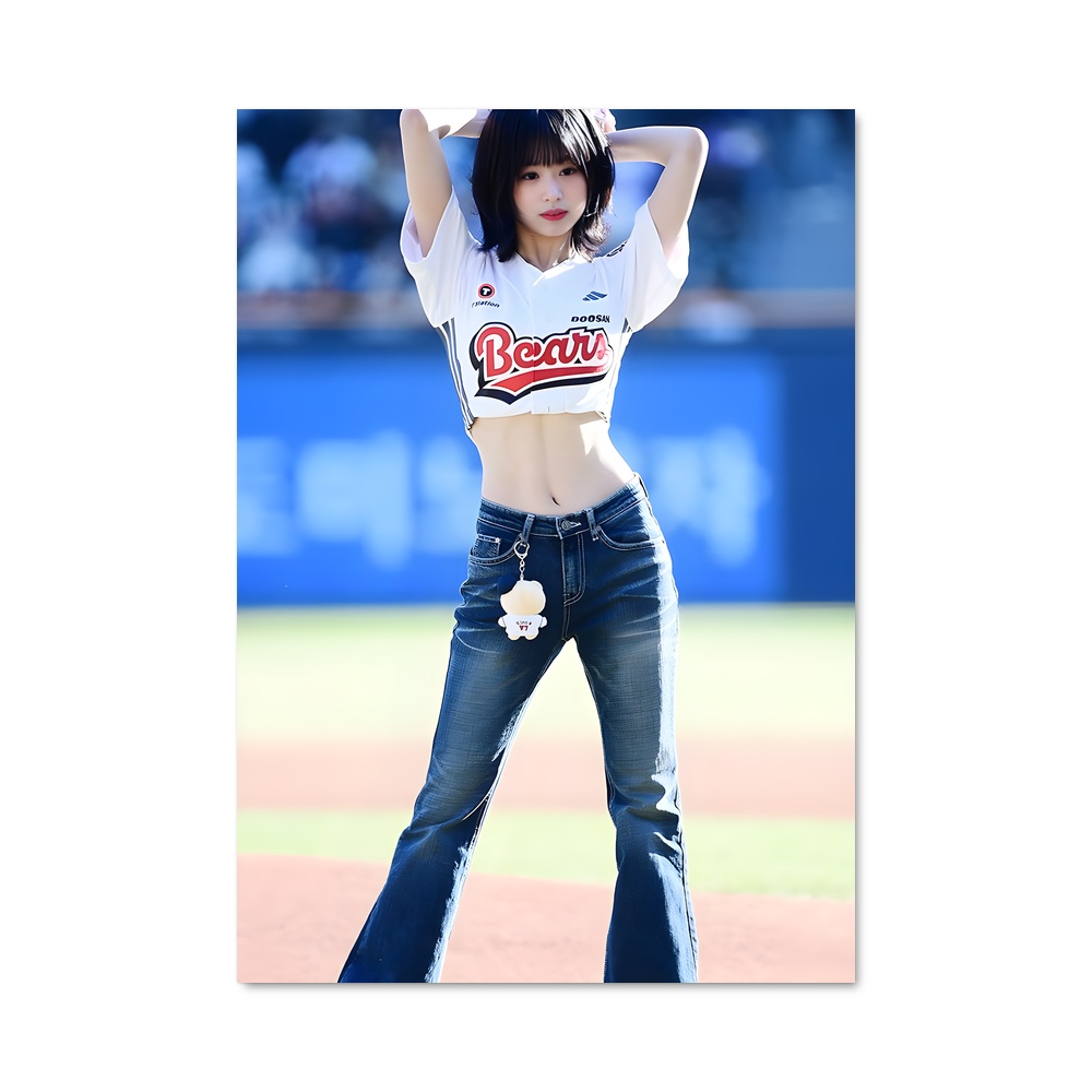 Poster Baseball Chic